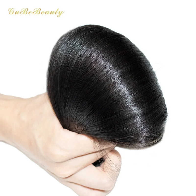 Gubebeauty wholesale human hair extension, brazilian virgin hair vendor raw hair bundles, 1B# straight human hair bundles