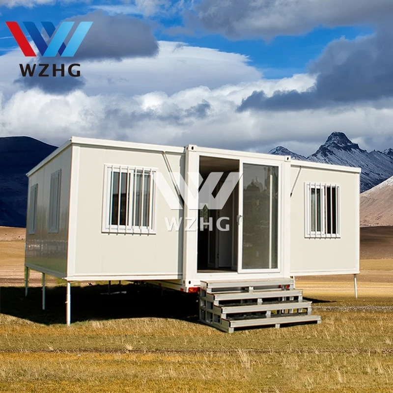 Customizable Size Modular Homes Prefabricated Luxury Flat Pack Prefab House Expand Home With Video Technical Support
