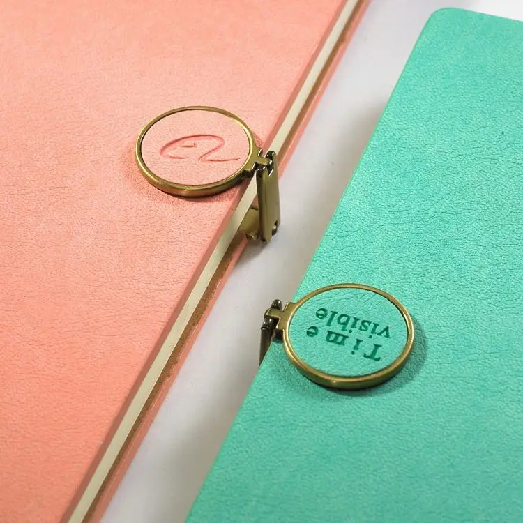 Custom Printing Colorful Soft Leather NoteBooks A5 B5 Blank School Student Office Journals Diary Note book stationary