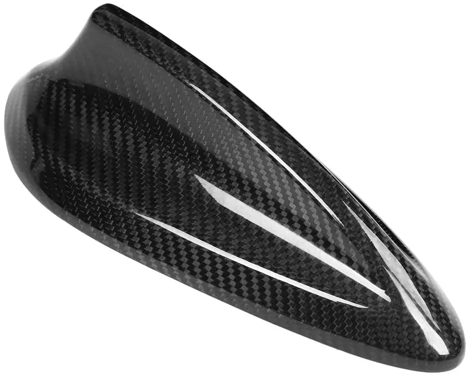 
 Car Real Carbon Fiber Shark Fin Antenna Cover For BMW F22 F30 F35 F34 F32 F33 F80  
