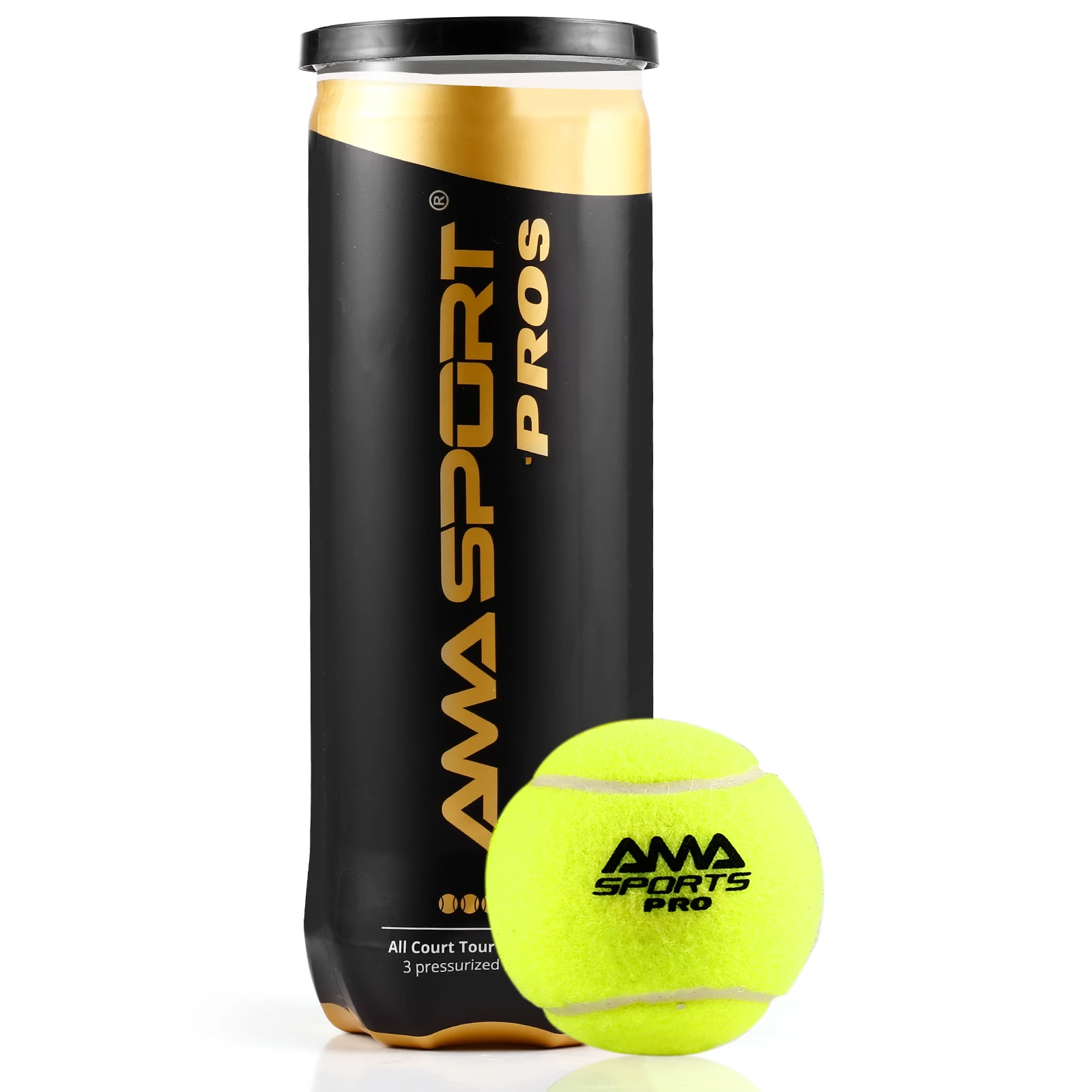 
High Quality Factory Sale 57% Wool Durable Needle Felt Padel Tennis Ball Pros 