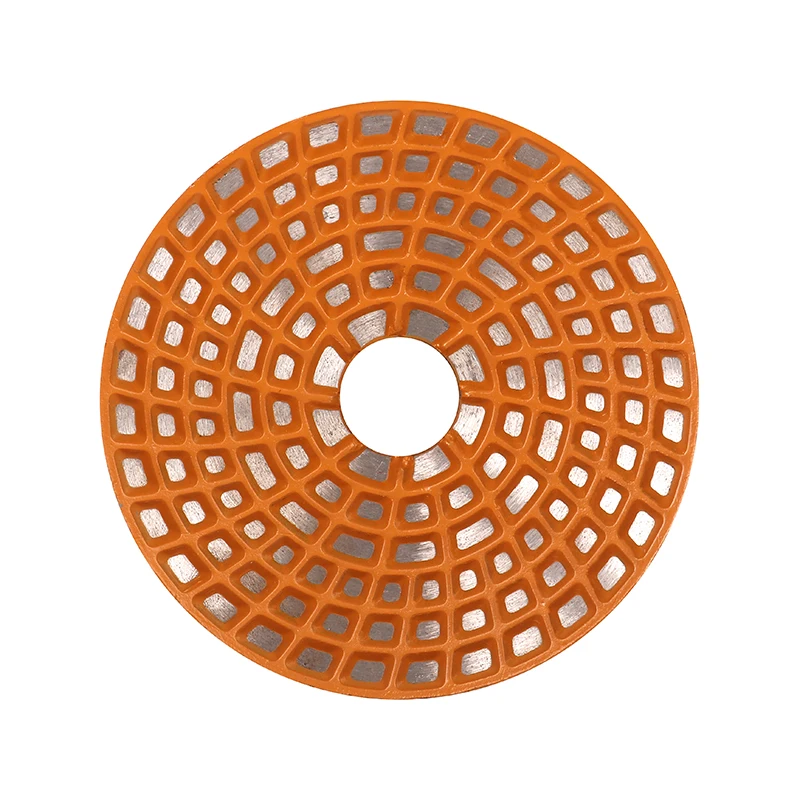 4inch 100mm Flexible Grinding disc Resin Bond Dry Diamond Polishing Pad for granite marble stone quartz