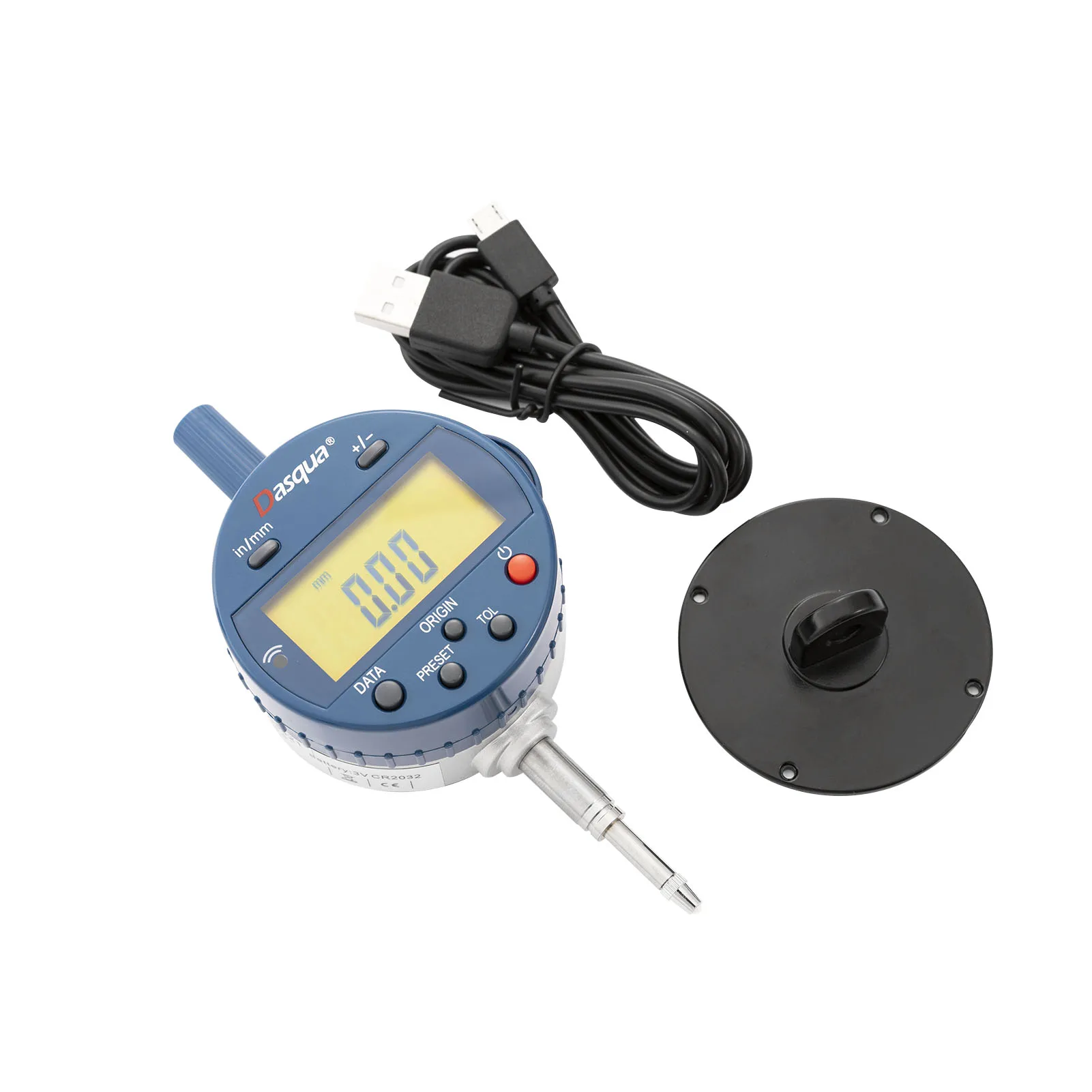 DASQUA Built-in 0-12.7mm Absolute Digital dial Indicator