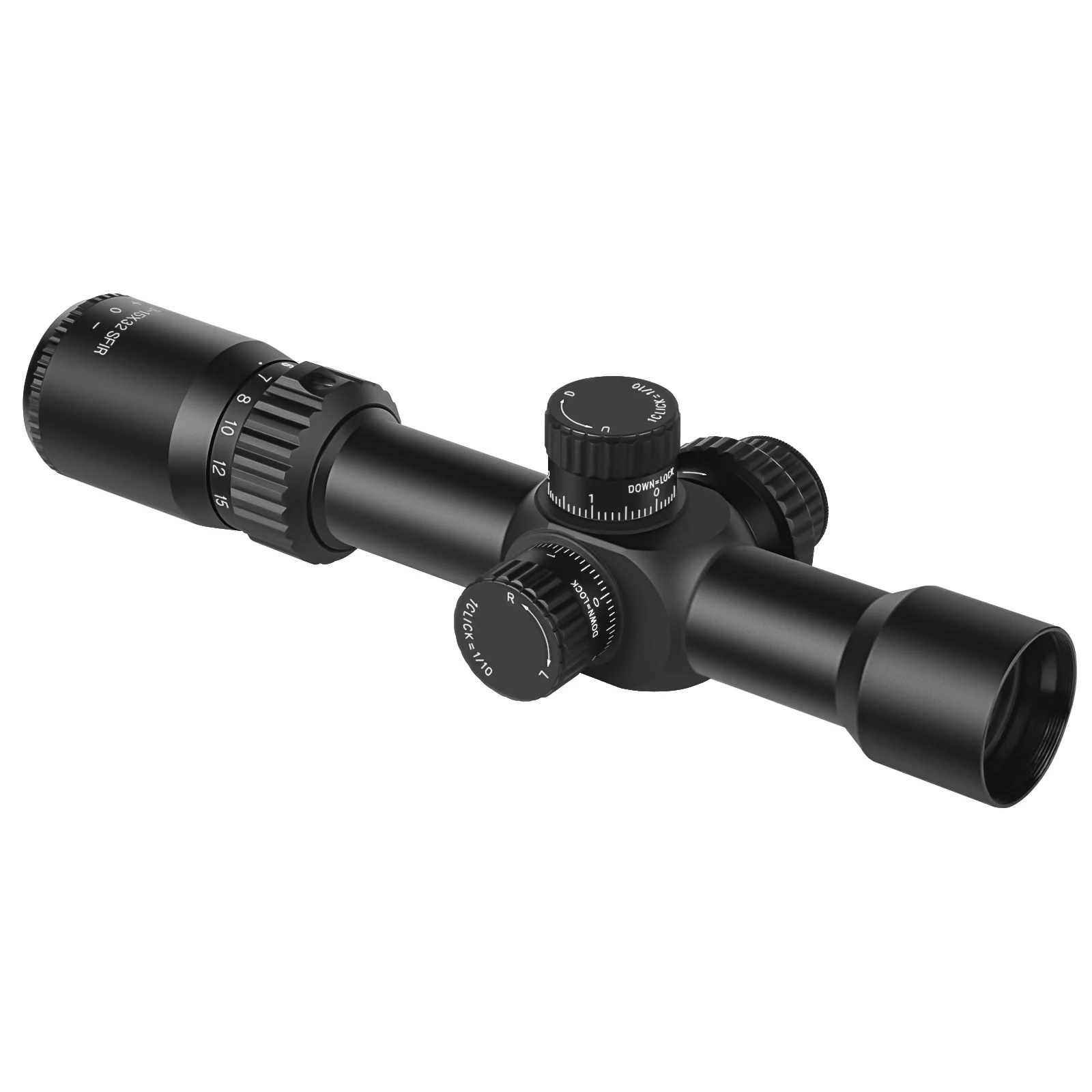 3-15x32 Side Focus Illuminated First Focal Plane Waterproof Shockproof Fogproof Scope Hunting Optical Sight