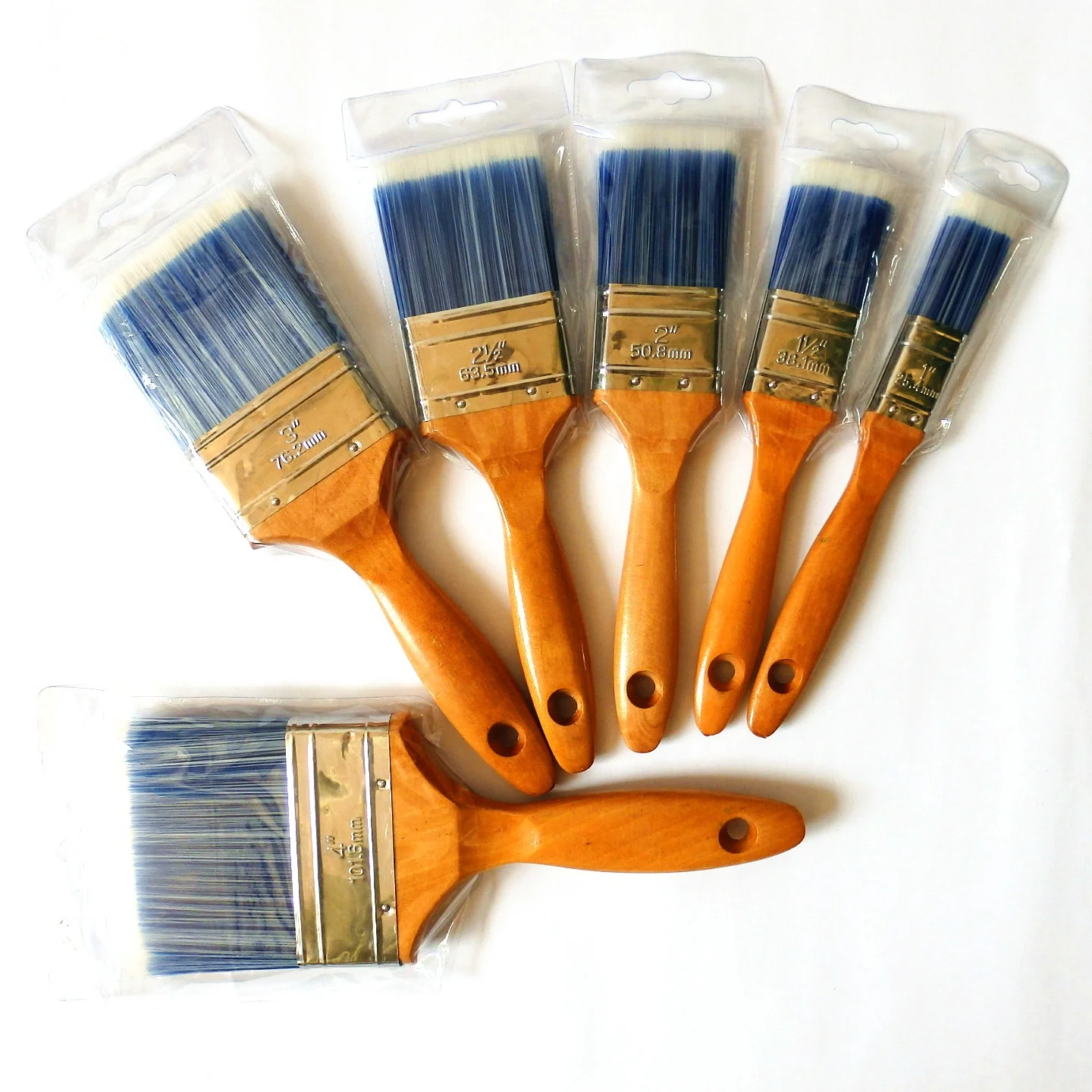 
wholesale paint brush With nature wooden handle and High quality filament 