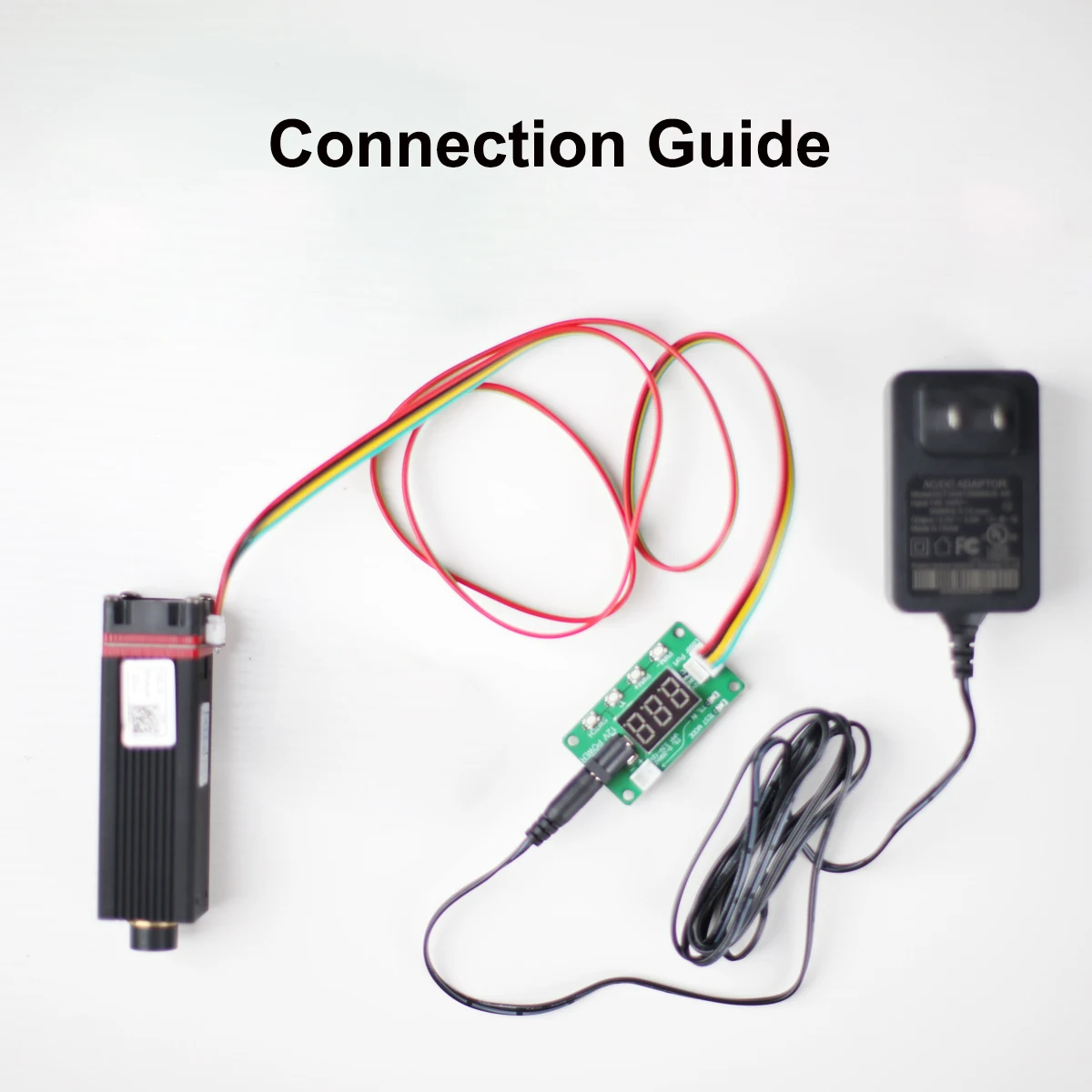 NEJE Temperature Test Board TTL PWM Adapter board