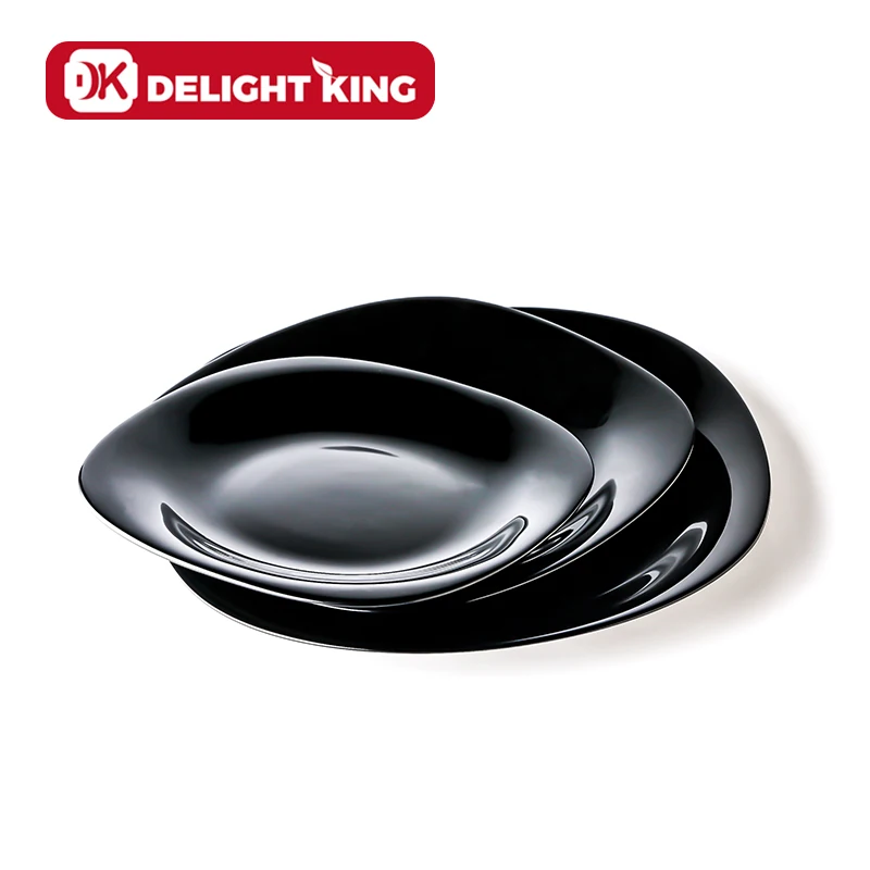 Opal glassware in stock white opal glass fish dish glass flat plate rice soup bowl milk pot for dinner set