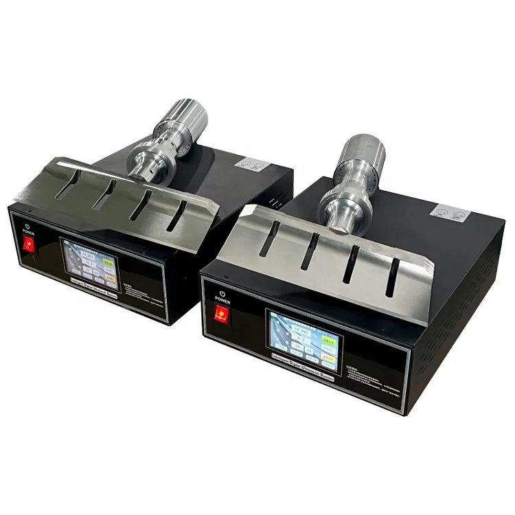 Factory Price 20KHz 305/405mm ultrasonic cutting equipment for oat grain bar Protein bar compression biscuit grain nut cutting