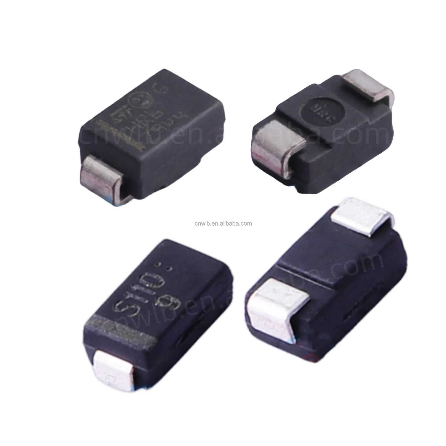 Electronic components ics diode 600V 250ns smd Rectifiers diodes 600V 1A Fast Recovery diodes SMA-W