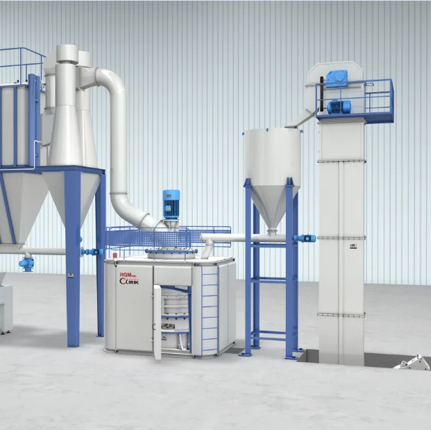 Calcium carbonate powder making machine for graphite quartz powder production line