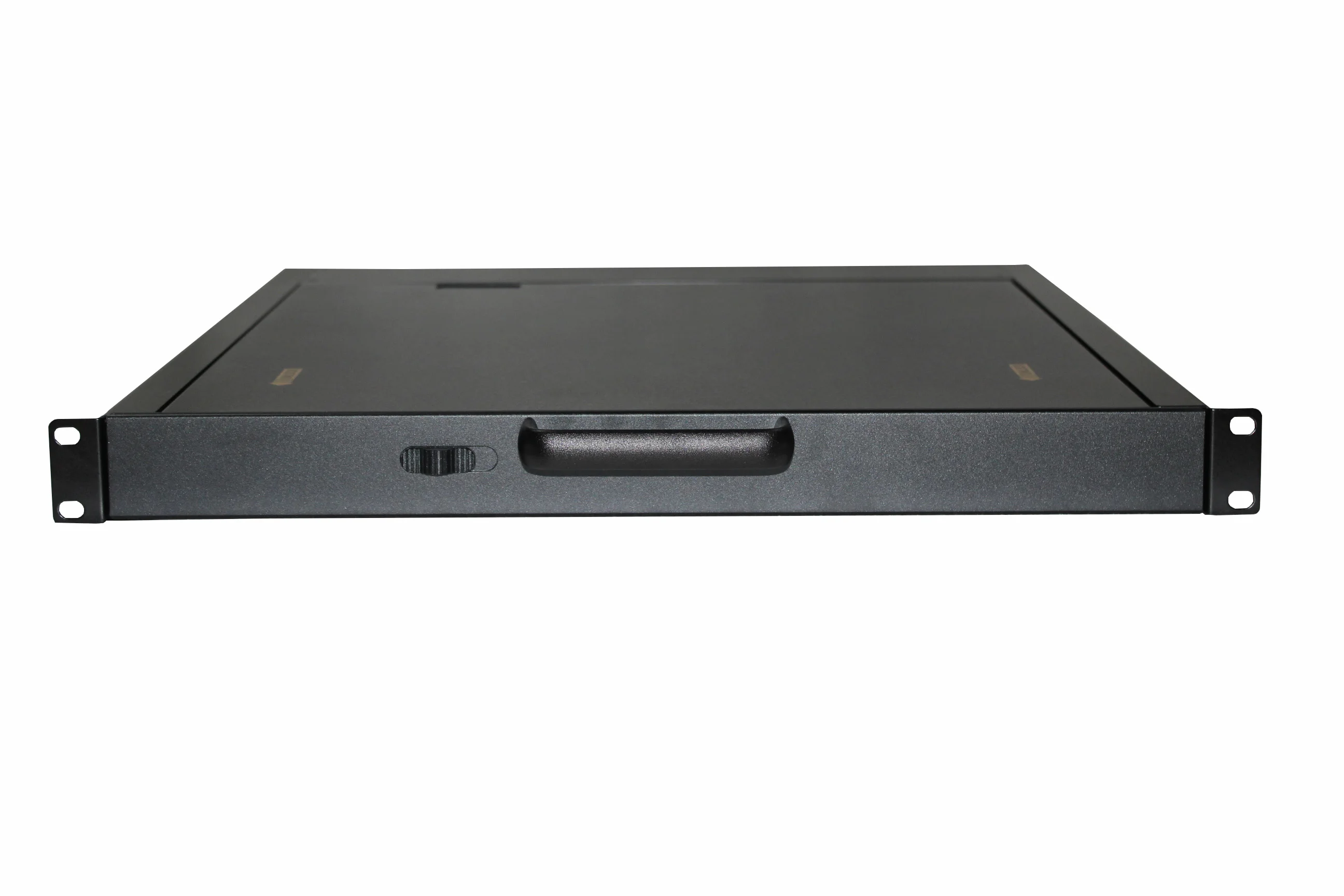 19 inch 1U rack mount LED KVM switch with touch pad+Mouse +104keys keyboard with integrated Digital&E-switch keys KVM drawer