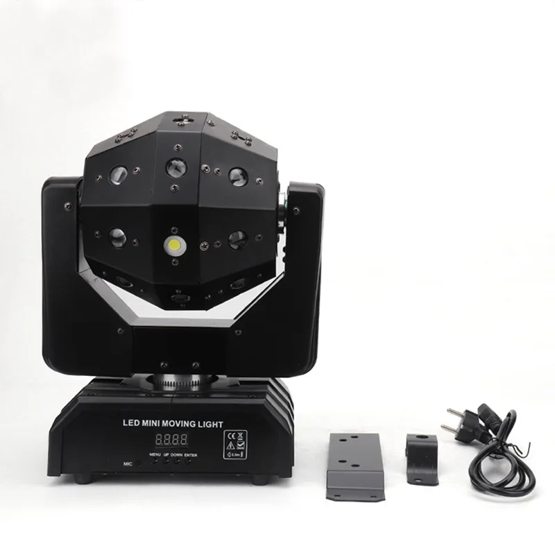 Disco Bar Lighting 16pcs 3W RGB Led Stage Light Small Cube Moving Head Magic Ball Light