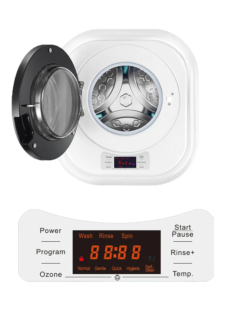 Motorhome Wall Mounted Shoes Washing Machine of Caravan with Small Washer Machine for Campervan Motorhome Shoes Washing Machine