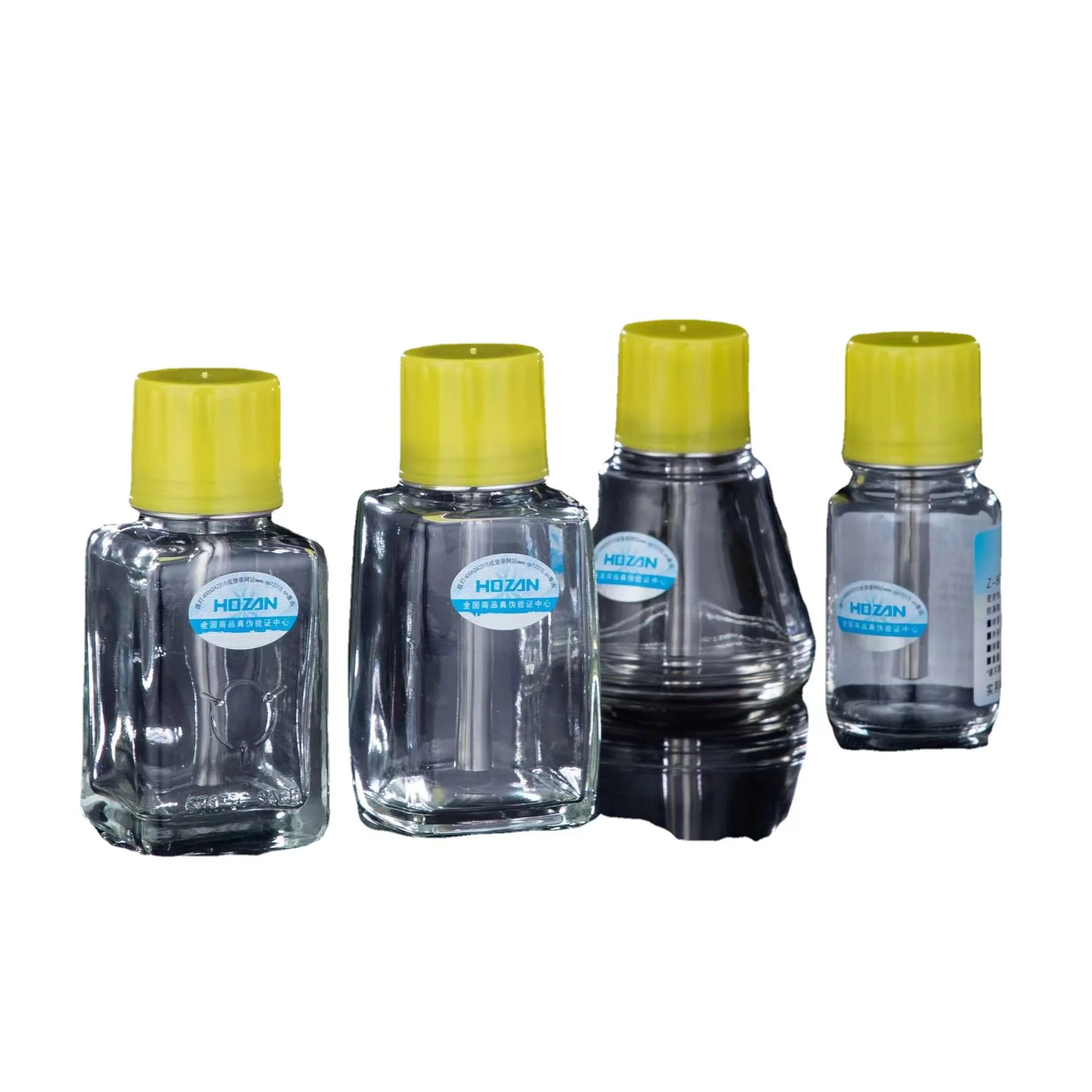 100ml 150ml 180ml 200ml Manicure Glass Press Bottle Remover Empty Bottle Cleaning Liquid Crystal Hydraulic Bottle