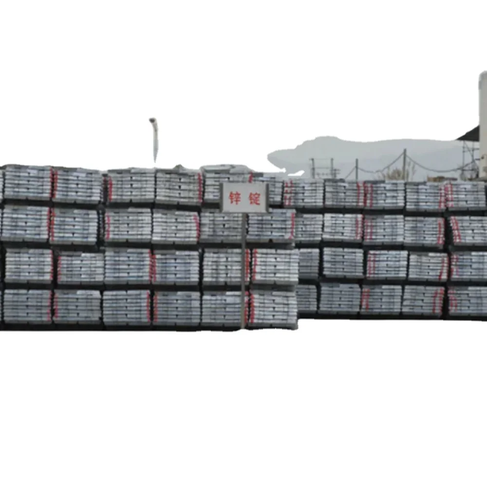 High Purity Zinc Ingot 99.995% for Die Casting Alloys 0# 1# 2# #3 zinc ingot high purity