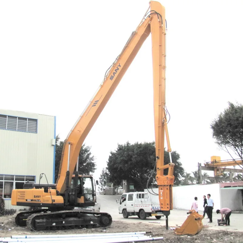 Advanced Technology Excavator Long reach boom and arm For Caterpillar Cat E70B/E110/E110B/E215/E235/E307/E311/E312/E322 on sale