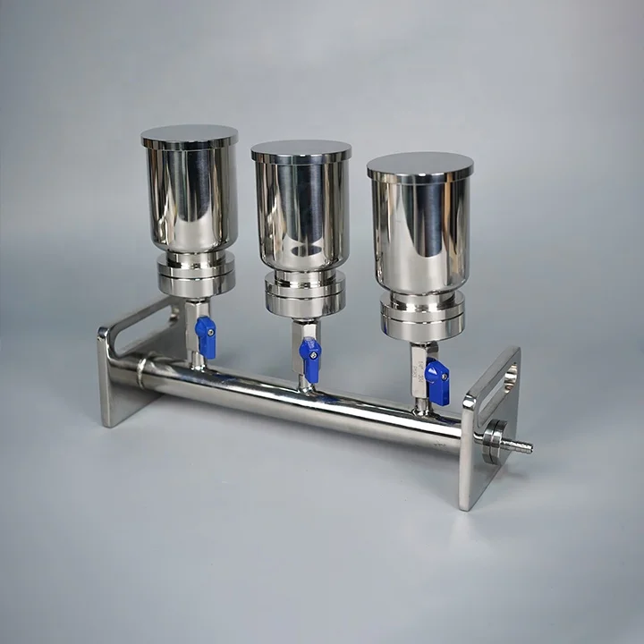 Лабораторный многочашечный фильтр из нержавеющей стали/мембранный бактериальный фильтр/устройство всасывания растворителя