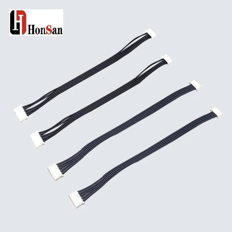 Smart Hot Sale Silicone cable 8536900000 JST-GH 6 pins 20cm 1.25 mm Pitch Assembly Wiring Harness for Artificial Intelligence