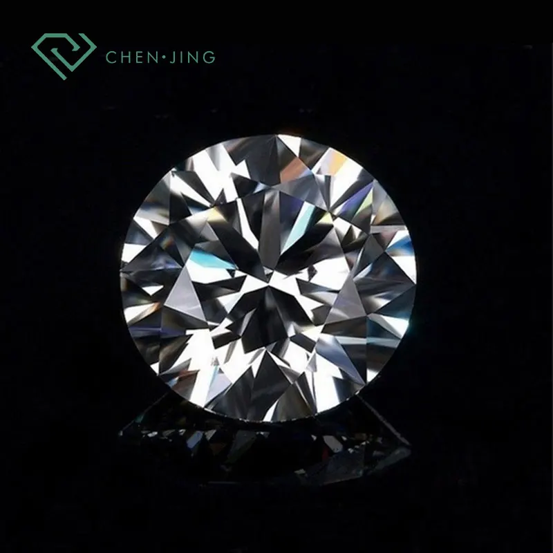 Shanghai IGI GIA Сертифицированный 0.5ct 1ct 2ct 3ct натуральный Выращенный алмаз HPHT CVD круглая груша овальная Подушка принцессы лабораторный алмаз