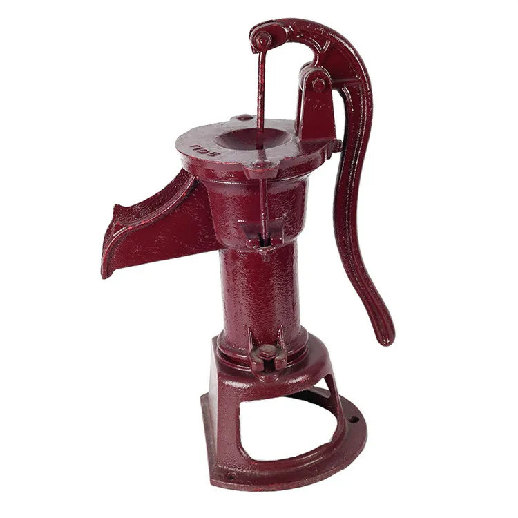 
High Quality Manual Cast Iron Garden Water Pump With Stainless Steel Water Tank 