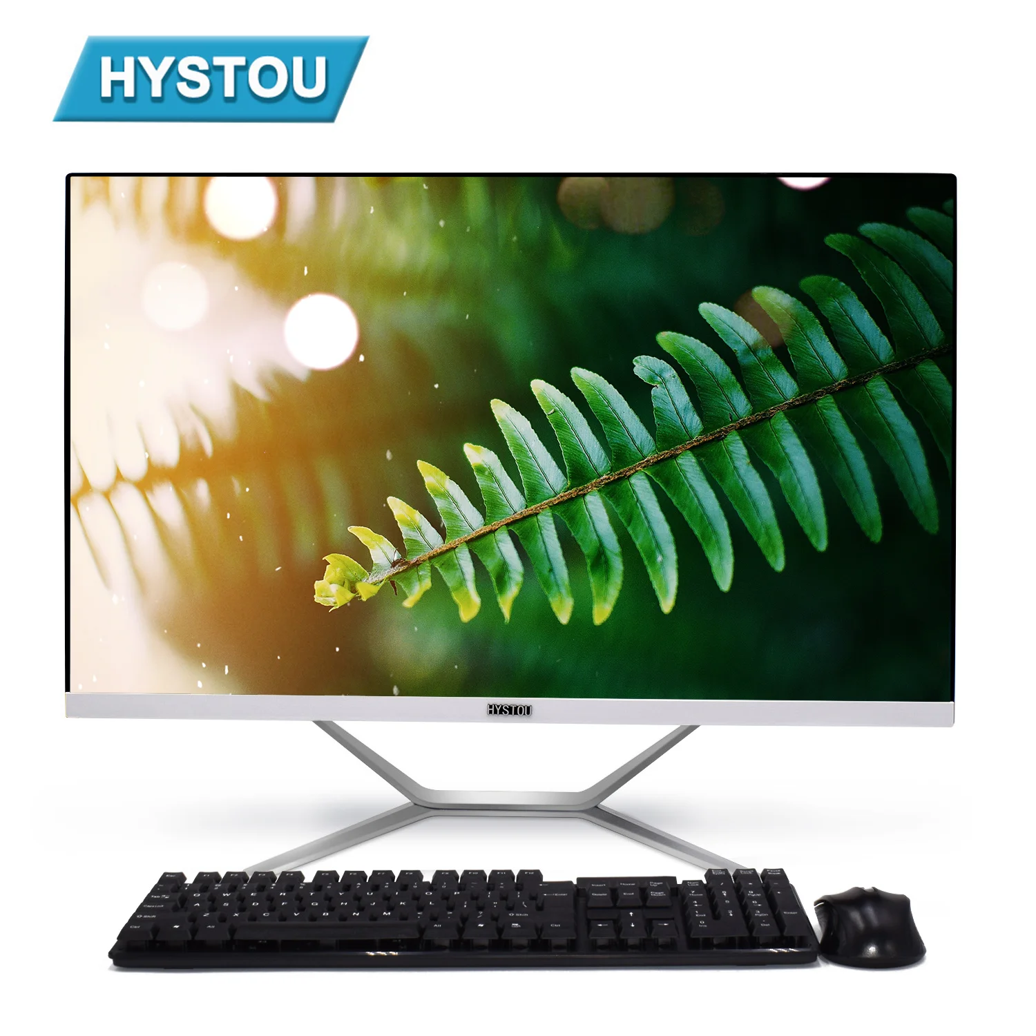  HYSTOU 23 8 дюймовый моноблочный компьютер i5 Персональный Игровой настольный Pc