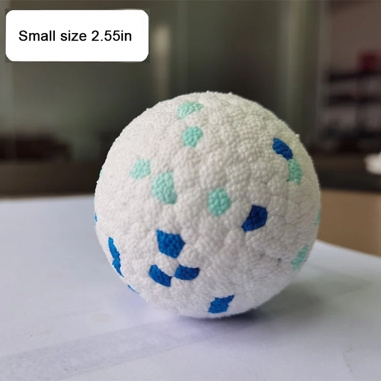Artinova Pet Suppliers Custom logo Eco-Friendly Throwing Dog Chew Toys Wholesale ETPU Pet Tennis Balls interactive Dog toy ball