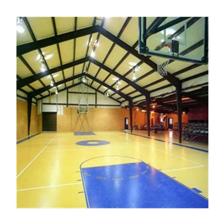 Long Life Prefabricated Steel Structure Basketball Court Building Metal Gym buildings