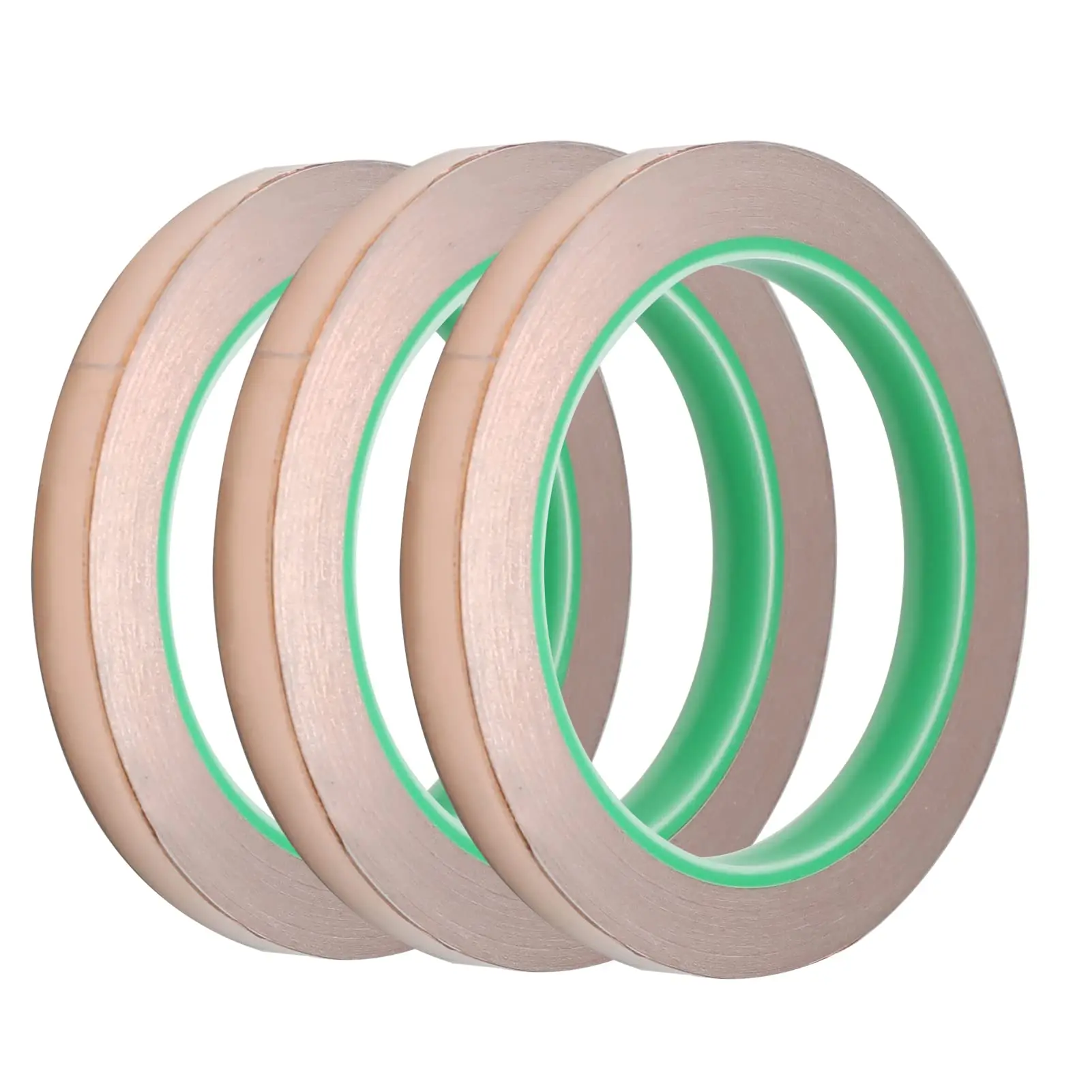 Pure  High Temperature Resistance Single Conductive Adhesive EMI Barrier Signal Electrostatic Shielding Tape Copper Foil Tape