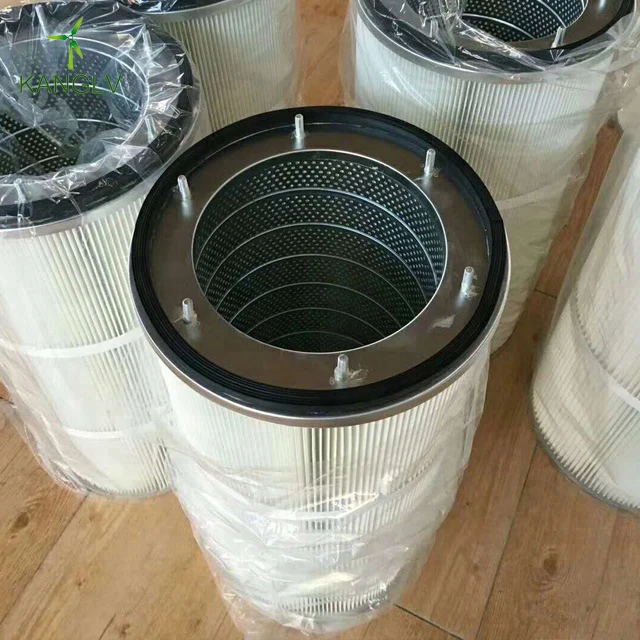 Заводская прямая промышленная воздушная Порошковая пылеулавливающая огнестойкая пылеулавливающая фильтрующая картридж пылеулавливающий фильтр для дробеструйной машины