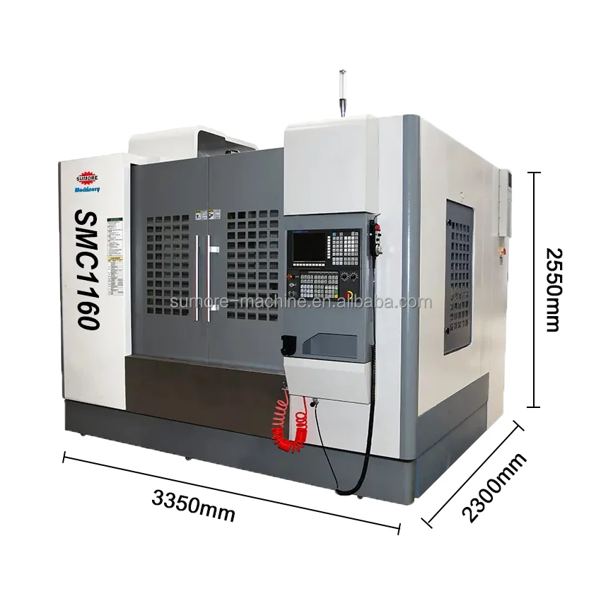 SMC1160 CNC Machining Center Sumore vertical milling machine with Siemens 828D/HNC/GSK/FANUC