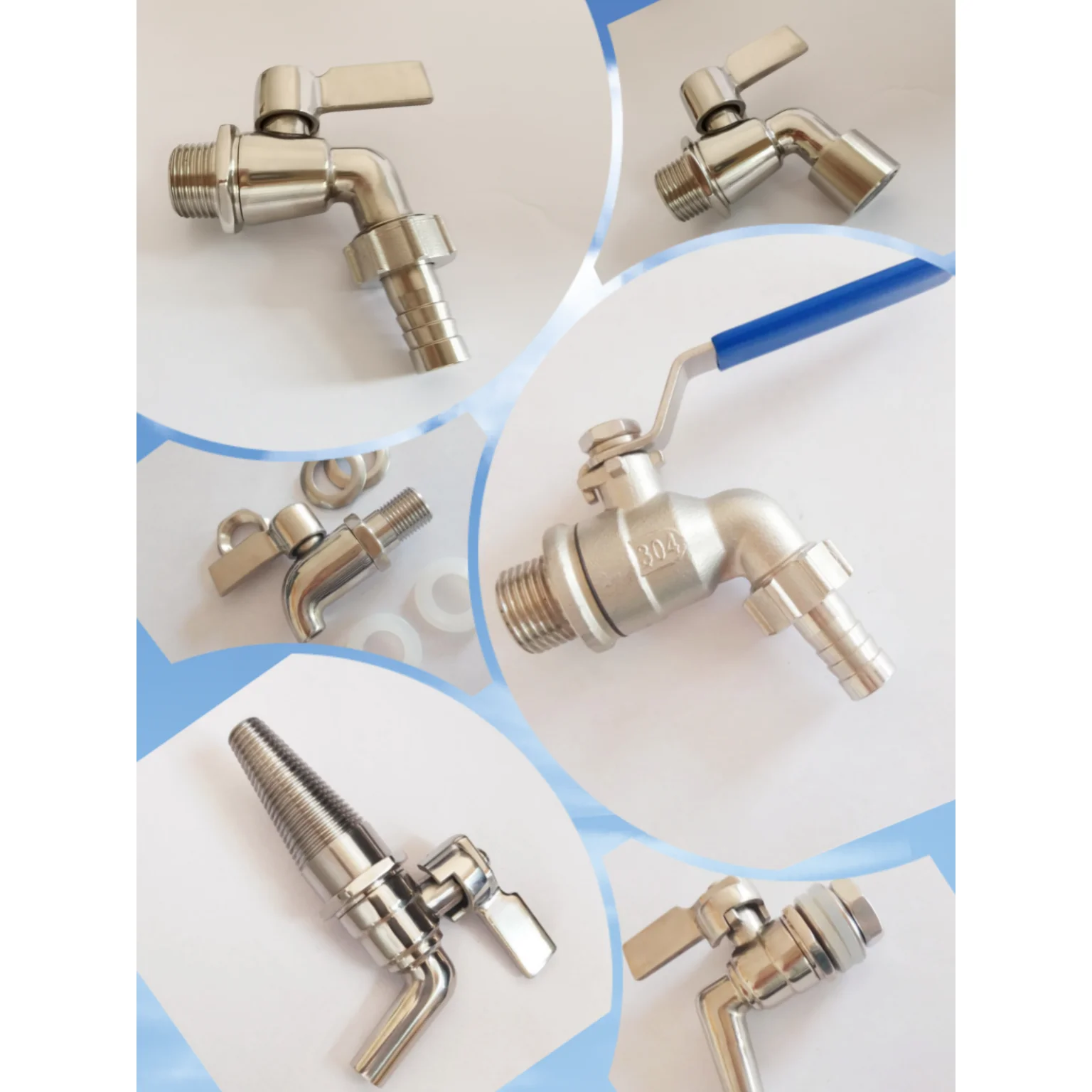 Kombucha Brewing Jar Spigot Stainless Steel Polished Surface