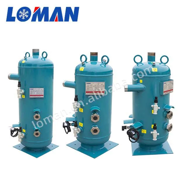 LOMAN best price refrigeration oil separator receiver for screw compressor