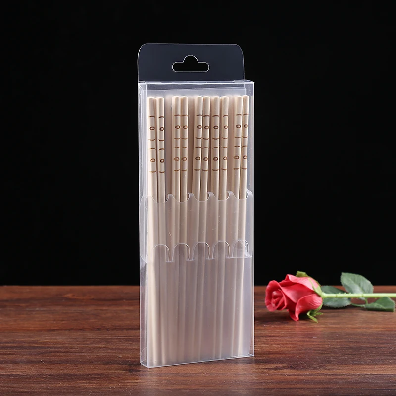 Пластиковая упаковочная коробка для палочек, с логотипом на заказ