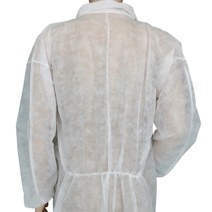Polypropylene SS Painters Workwear White Non-woven Industrial Uniform Hygienic Body protection Disposable Coverall Suit