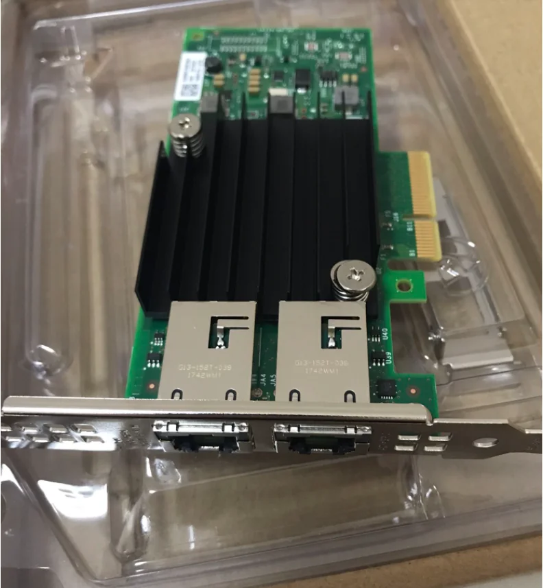 X550-T2 10G сервер Ethernet адаптер PCI-E x4 зарядное устройство с двумя портами RJ45 объединенные сетевые карты