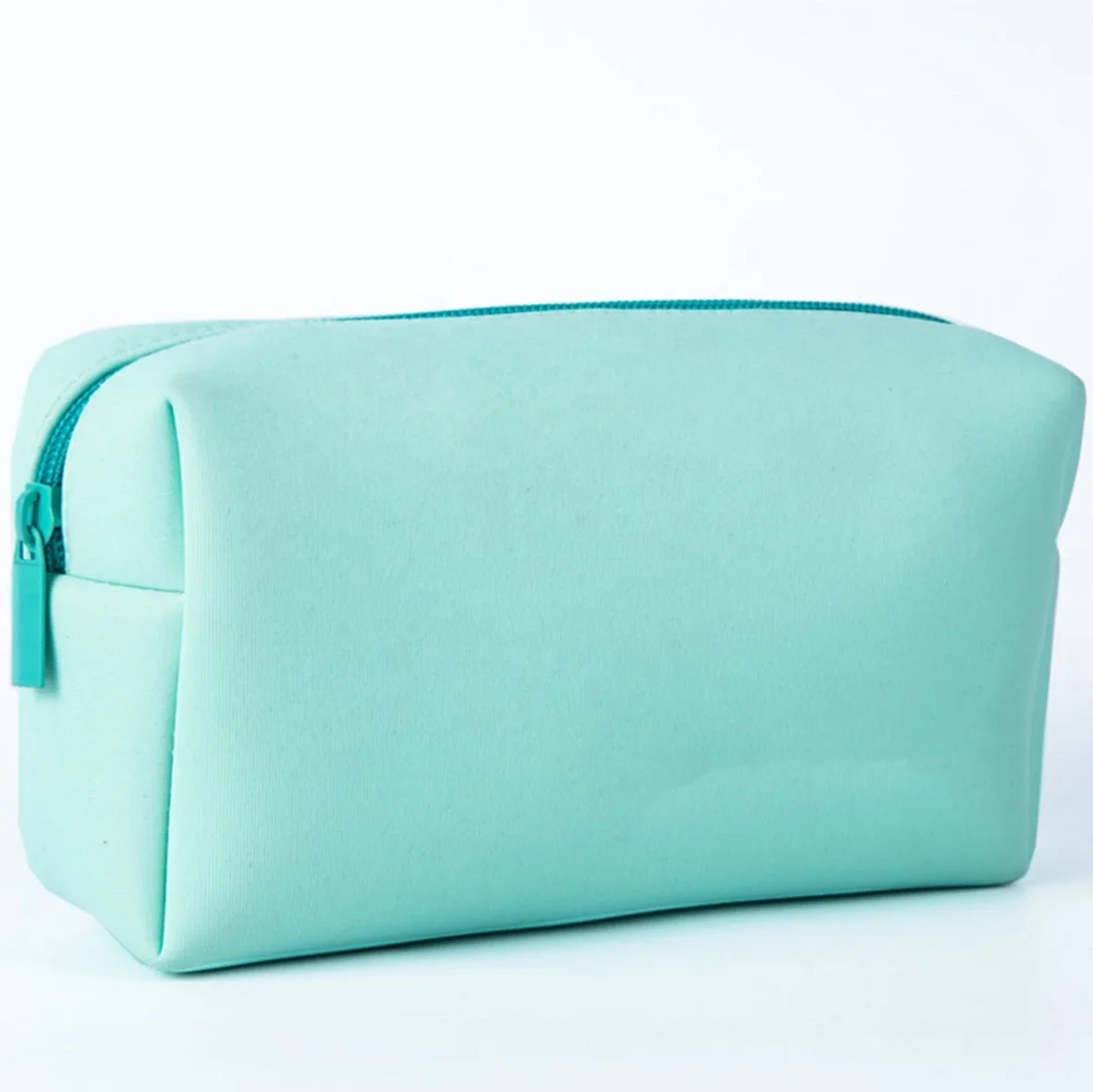 Custom Offset Printing Surface 600D Polyester Cosmetic Makeup Bag