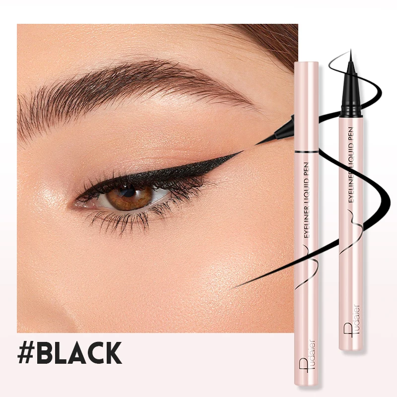Wholesale Hot selling Eyeliner Matte Makeup Private Label Black Eyeliner Pen Vegan Matte Waterproof Liquid Eyeliner Cosmetics