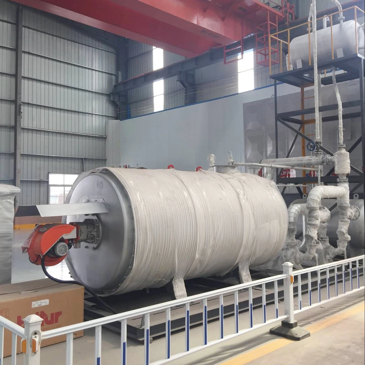 YYQW Chinese Industrial  300kg Oil Gas Fired Hot Oil Thermal Oil Heater Boiler