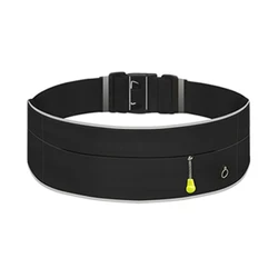 Fashionable Durable sport elastic expandable running belt sports waist bag  pouch with zipper