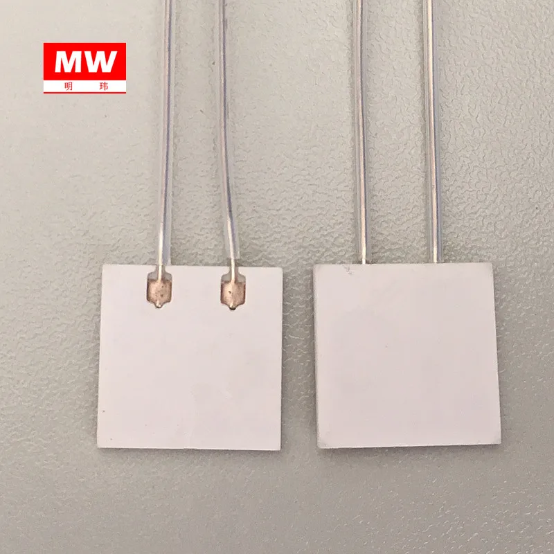 Small ceramic heating element square plate heaters for high tech mold heating 24V 2A 60W