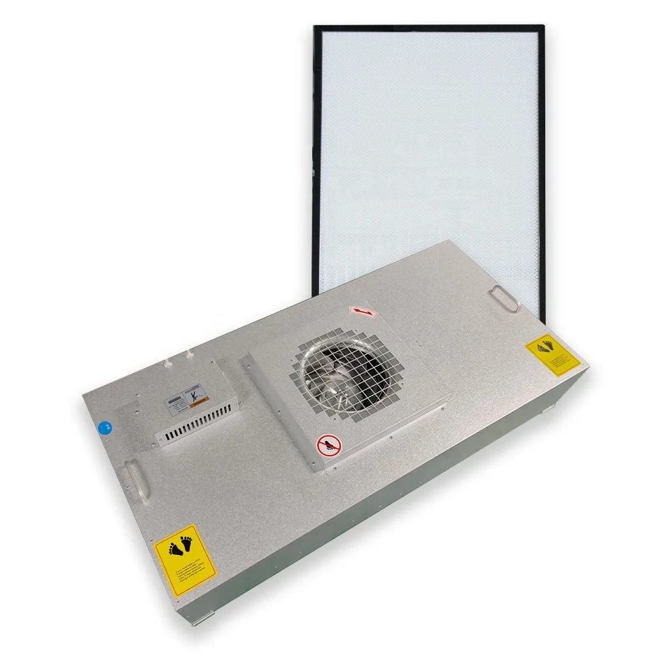 Air Filter Air Cleaning Equipment FFU Fan Filter Unit Air Purifier for Sandwich Panel Modular Clean Room Mushroom Laboratory