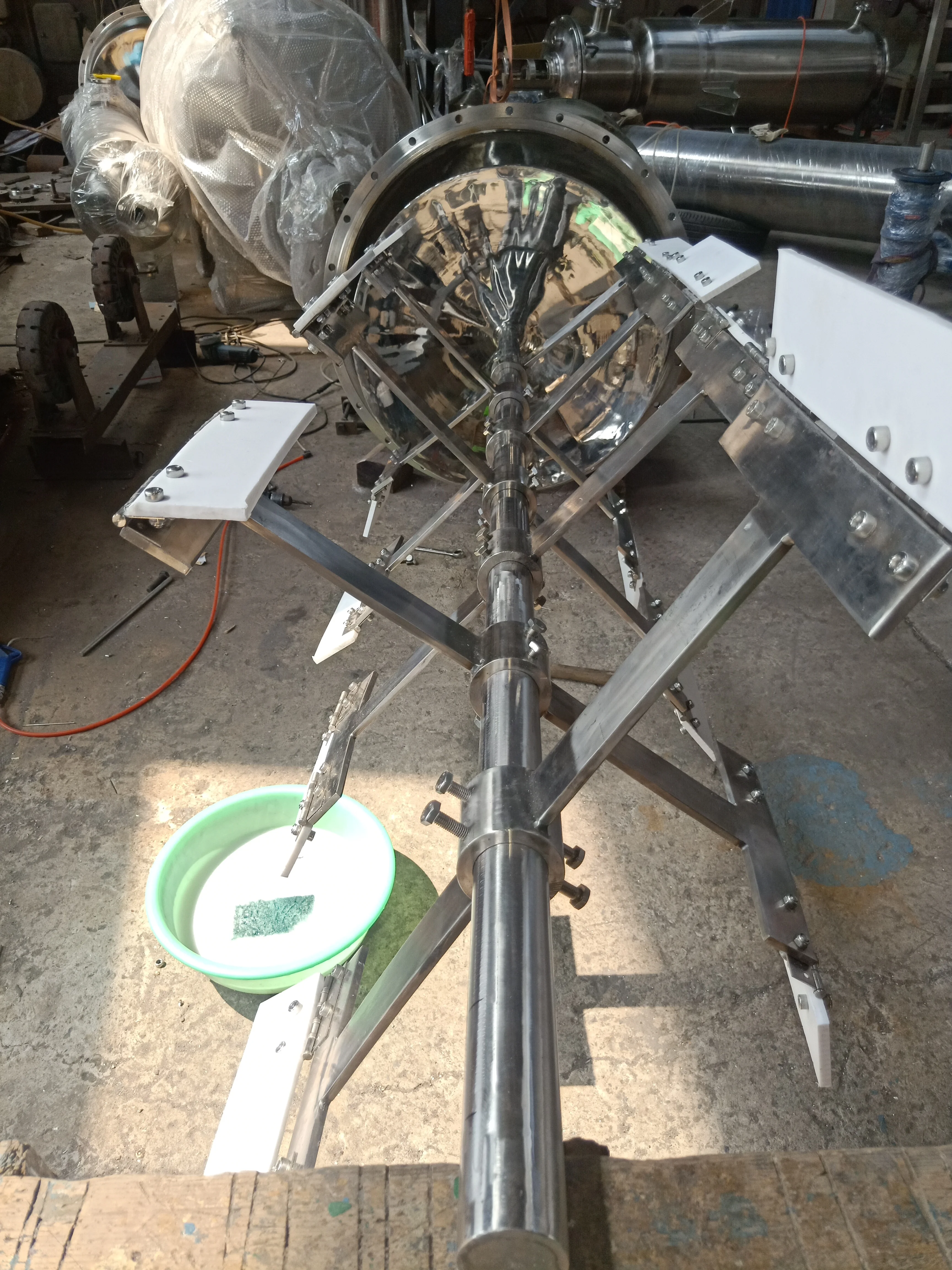 Высокоэффективное масло TFE CBD для удаления антоцианина астаксантина, спиртовое пленочное испаритель