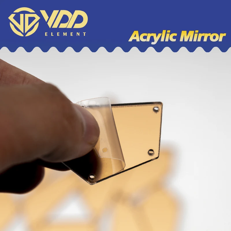 VDD 30/60/200 шт. светлые персиковые акриловые зеркальные Стразы для шитья