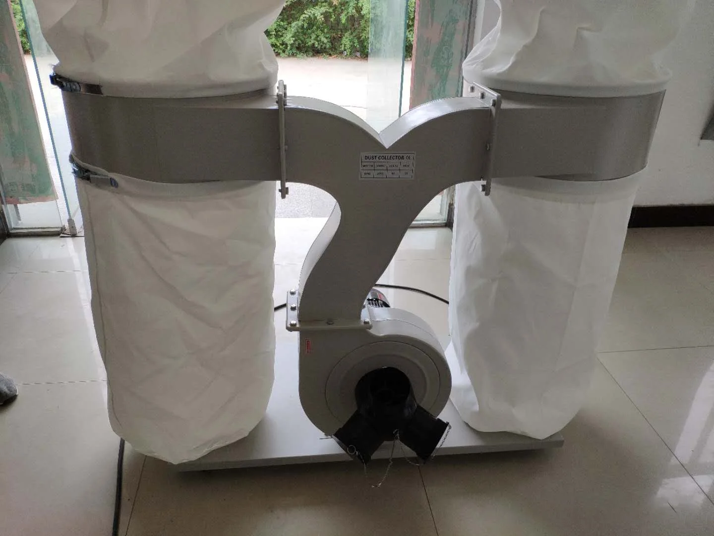 Hot-sale Dust Collector For Industrial and Woodworking Machine Two Bags Dust Collection 5HP FM-4