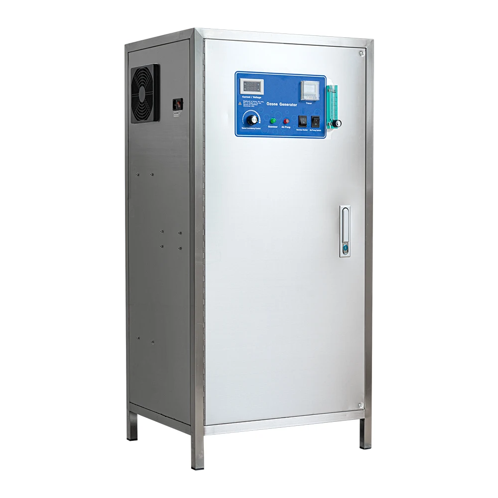 Qlozone industrial sewage purifier 100g ozone machine water cooling water treatment ozone generator 300 gram