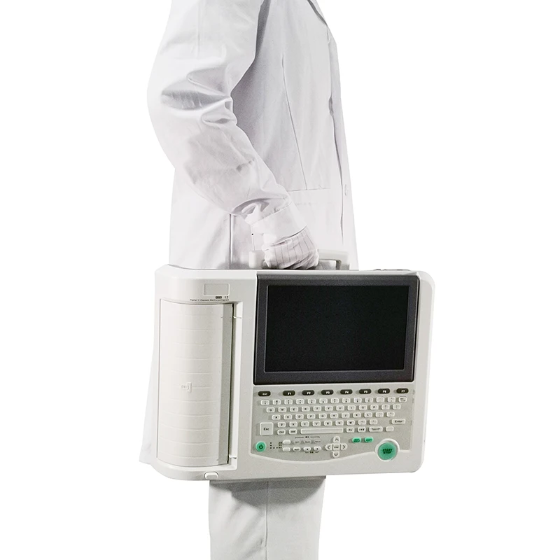 With cheap price Built-in printer 12 channel lead ecg machine ekg ecg device