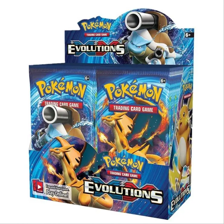 1:1  Factory Wholesale Cheap Pokemon  Trading Cards booster box  Good Quality 360 Pcs/box SUN & Moon Playing carte Pokemon