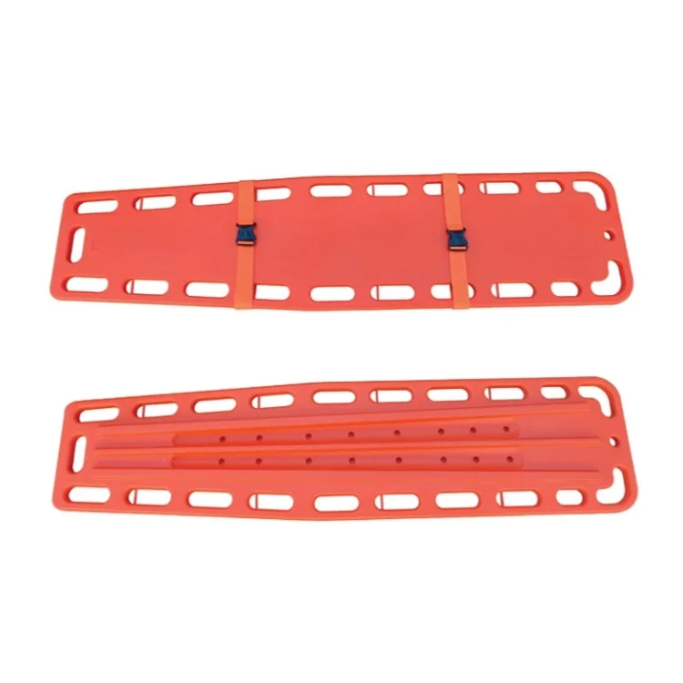 Spinal Board Emergency Plate Stretcher Plastic Orange Swimming Pool Floating Life