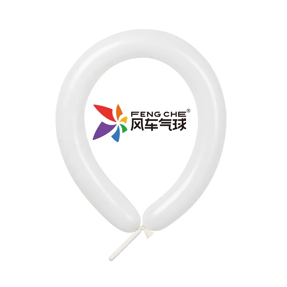 Decorations Colorful Macaron Pastel Metallic Chrome Plain Modeling Ballon 160 260 360 Latex Magic Twisting Long Shape Balloon