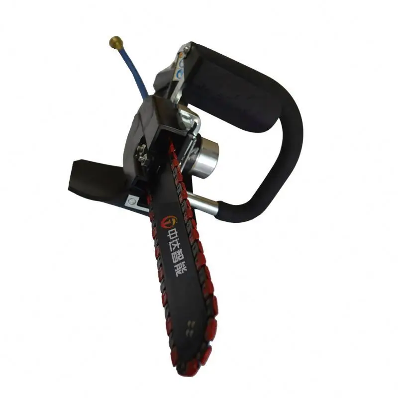 homemade hand hold rock cutting hydraulic concrete chain saw chainsaw